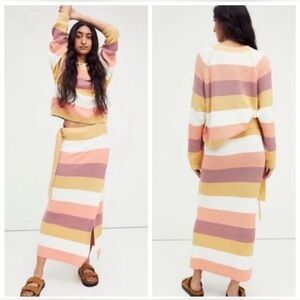 NWT..Free People Two Piece Sweater Ensemble. $135 Retail